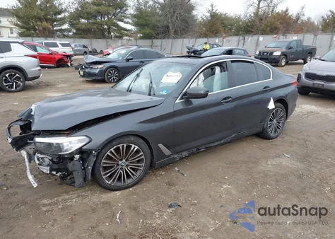 2019 BMW 530I xDrive z USA, uszkodzony, nr VIN WBAJA7C55KWW24133